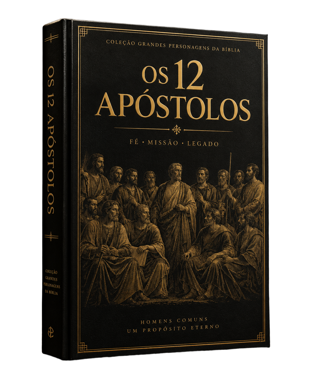 Mockup do e-book Os 12 Apóstolos